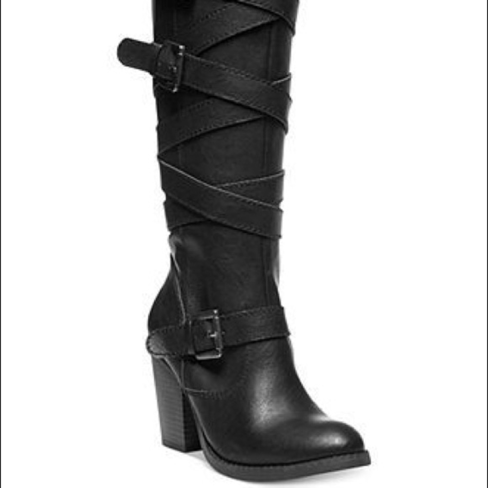 Madden Girl Black Boots